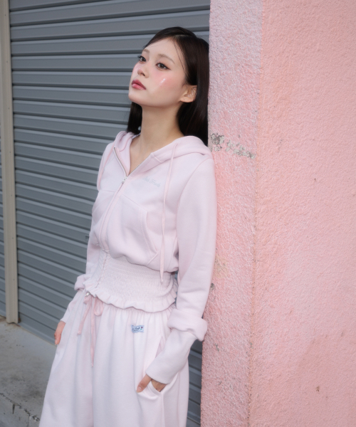 ROSEFRANTZ（ロゼフランツ）の「Smoke Ruffle Hood Zip-Up [Pink]（パーカー・レディース・PINK・OS）」の10枚目の写真