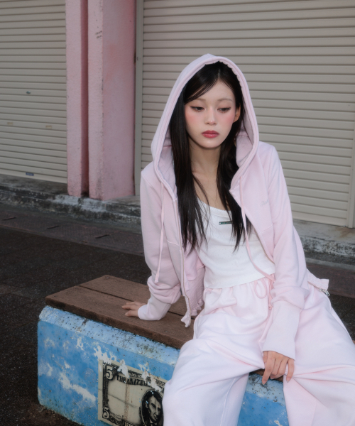 ROSEFRANTZ（ロゼフランツ）の「Smoke Ruffle Hood Zip-Up [Pink]（パーカー・レディース・PINK・OS）」の11枚目の写真
