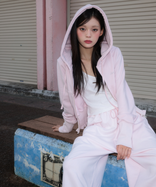 ROSEFRANTZ（ロゼフランツ）の「Smoke Ruffle Hood Zip-Up [Pink]（パーカー・レディース・PINK・OS）」の12枚目の写真