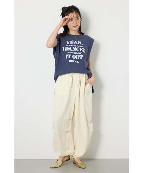 RODEO CROWNS WIDE BOWL(ロデオクラウンズワイドボウル)の「クールカルゼジョグパンツ(その他パンツ・レディース・スモークピンク/チャコールグレー/ブラウン/オフホワイト・FREE)」の19枚目の写真