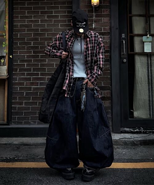 THE MILE（ザマイル）の「ヘビーコットンリブノースリーブ_PIGMENT D.GRAY（Tシャツ/カットソー・メンズ・その他・MEDIUM/LARGE/X-LARGE/SMALL）」の3枚目の写真