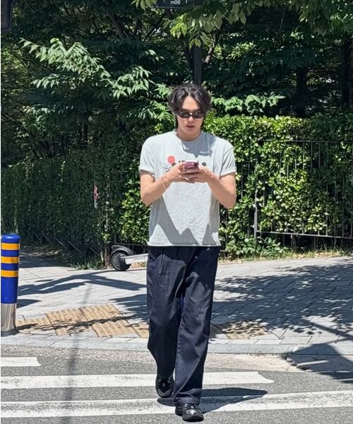 MINDBRIDGE（マインドブリッジ）の「[ON]ワイドワンタックフルバンディングデイリーデニムパンツ - 3カラー（デニムパンツ・メンズ・ライトインディゴブルー/インディゴブルー/ブラック・29/36/34/30/32）」の17枚目の写真