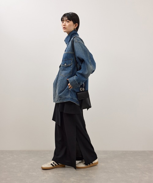 ADAM ET ROPE'(アダムエロペ)の「【WEB限定】アクセサリーマルチポーチ(ショルダーバッグ・レディース・ブラック/イエロー系その他2/シルバー・FREE)」の20枚目の写真