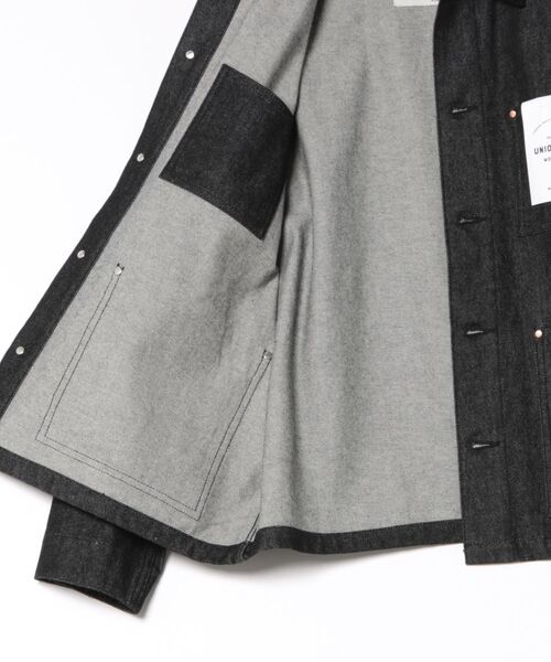 Traditional Weatherwear(トラディショナルウェザーウェア)の「WORK JACKET 002D(カバーオール・メンズ・ブラック・36/38/40)」の14枚目の写真