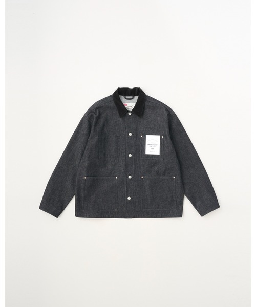 Traditional Weatherwear(トラディショナルウェザーウェア)の「WORK JACKET 002D(カバーオール・メンズ・ブラック・36/38/40)」の1枚目の写真