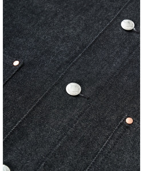 Traditional Weatherwear(トラディショナルウェザーウェア)の「WORK JACKET 002D(カバーオール・メンズ・ブラック・36/38/40)」の9枚目の写真