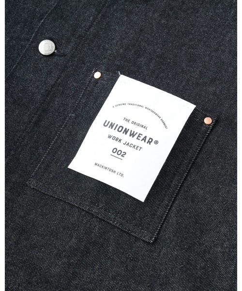 Traditional Weatherwear(トラディショナルウェザーウェア)の「WORK JACKET 002D(カバーオール・メンズ・ブラック・36/38/40)」の10枚目の写真