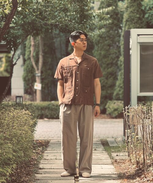 ANALOG MOOD(アナログムード)の「リネンライクワイドパンツ(ベージュ)(その他パンツ・メンズ・その他・MEDIUM/LARGE)」の12枚目の写真