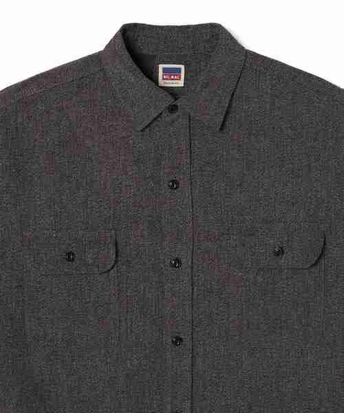 N.HOOLYWOOD COMPILE(N.ハリウッド コンパイル)の「N.HOOLYWOOD COMPILE × BIG MAC / BLACK CHAMBRAY WORK SHIRT(シャツ/ブラウス・メンズ・ブラック・38/36/40)」の2枚目の写真