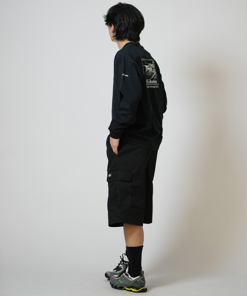 Columbia(コロンビア)の「【ムラサキスポーツ別注】columbia/コロンビア バックプリント ロンT PG2118(Tシャツ/カットソー・メンズ・グレイッシュベージュ/ブラック/グリーン/ホワイト・XL/L/M)」の14枚目の写真