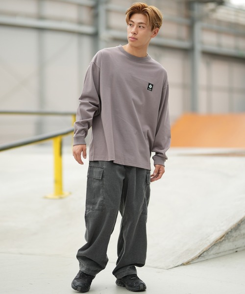 Columbia(コロンビア)の「【ムラサキスポーツ別注】columbia/コロンビア バックプリント ロンT PG2118(Tシャツ/カットソー・メンズ・グレイッシュベージュ/ブラック/グリーン/ホワイト・XL/L/M)」の17枚目の写真