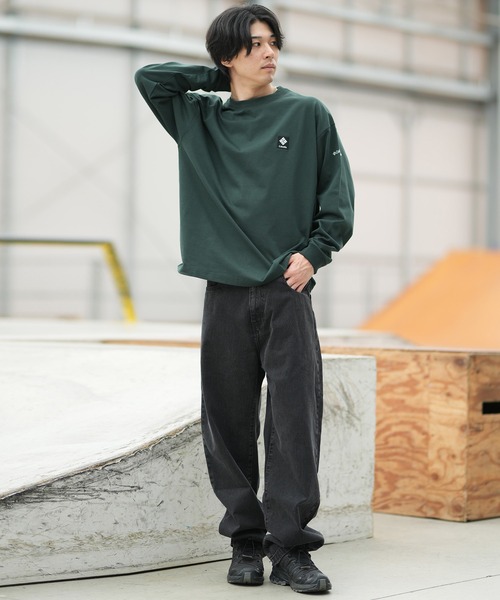 Columbia(コロンビア)の「【ムラサキスポーツ別注】columbia/コロンビア バックプリント ロンT PG2118(Tシャツ/カットソー・メンズ・グレイッシュベージュ/ブラック/グリーン/ホワイト・XL/L/M)」の21枚目の写真