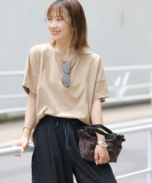 《追加3》オーガニックコットン汗染み防止2WAY TEE