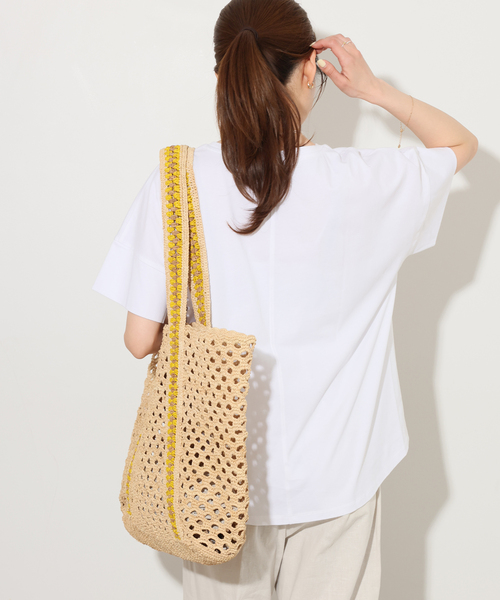 JOURNAL STANDARD relume(ジャーナルスタンダード レリューム)の「《追加3》オーガニックコットン汗染み防止2WAY TEE(Tシャツ/カットソー・レディース・ブラック系その他/ライトグレー/ホワイト/グレー・FREE)」の18枚目の写真