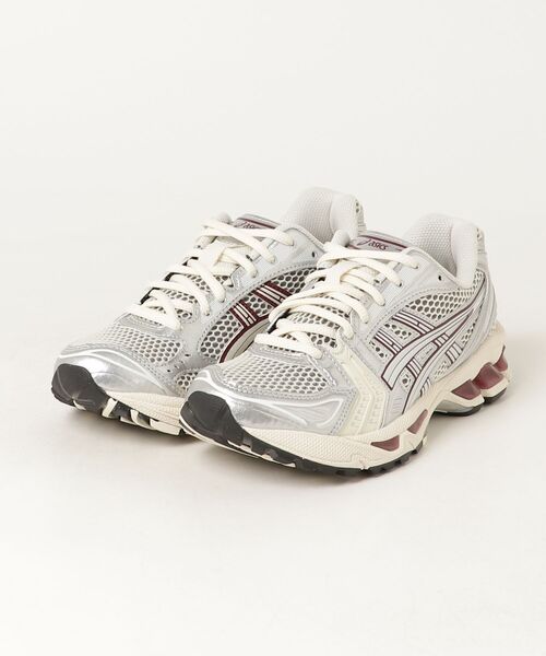 ASICS（アシックス）の「GEL-KAYANO 14 / ゲルカヤノ 14（スニーカー・メンズ・ホワイト×シルバー・26.5/27.5/27/23.5/28/28.5/24/29/26/23/25.5/25/29.5/24.5）」の9枚目の写真