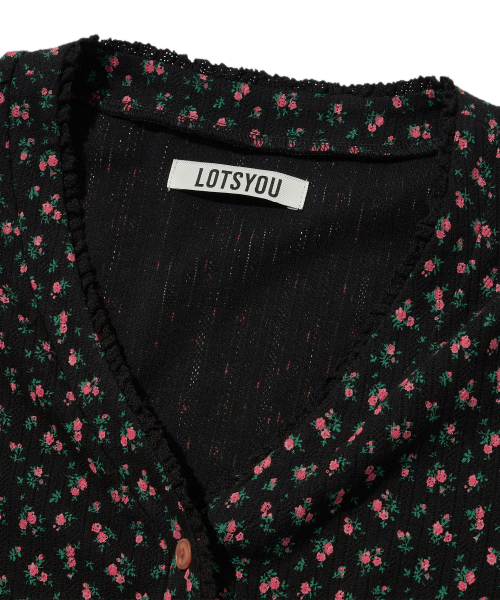 LOTSYOU(ロッツユー)の「lotsyou_Berry More Cardigan Black(カーディガン/ボレロ・レディース・その他・O/S)」の3枚目の写真