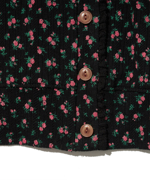 LOTSYOU(ロッツユー)の「lotsyou_Berry More Cardigan Black(カーディガン/ボレロ・レディース・その他・O/S)」の5枚目の写真