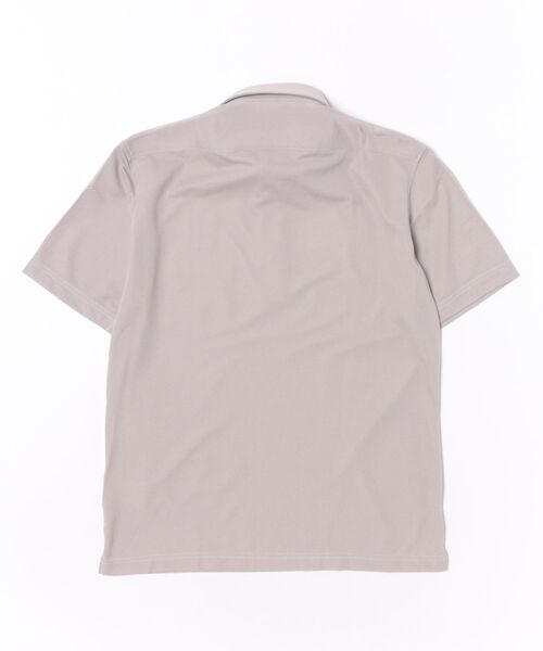 TOKYO SHIRTS(トウキョウシャツ)の「ビズポロ ポロシャツ コンフォートドライ 半袖 メンズ(ポロシャツ・メンズ・ブラウン・XL/M/S/LL/L)」の8枚目の写真