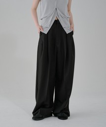 lit | Double Tuck Straight Pants(スラックス)