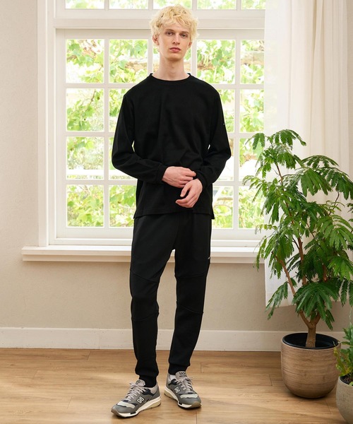 CALL&RESPONSE(コールアンドレスポンス)の「mp15228- ジョガーパンツ 裏起毛ほぼジャージ(264-1551-02)(その他パンツ・メンズ・ブラック・5/4/2/1)」の5枚目の写真