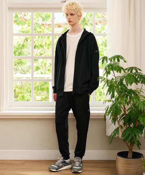CALL&RESPONSE(コールアンドレスポンス)の「mp15228- ジョガーパンツ 裏起毛ほぼジャージ(264-1551-02)(その他パンツ・メンズ・ブラック・5/4/2/1)」の7枚目の写真