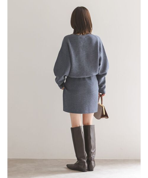 REMME(レメ)の「REMME/レメ ポインテッドトゥロングブーツ(ブーツ・レディース・ブラウン・24.5cm/24cm/23.5cm/23cm)」の7枚目の写真