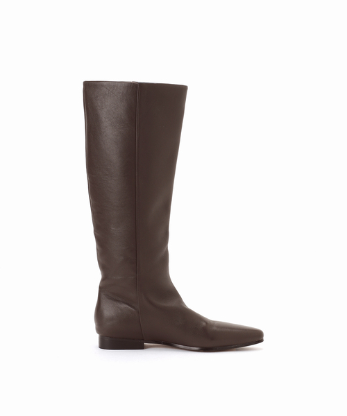 REMME(レメ)の「REMME/レメ ポインテッドトゥロングブーツ(ブーツ・レディース・ブラウン・24.5cm/24cm/23.5cm/23cm)」の14枚目の写真