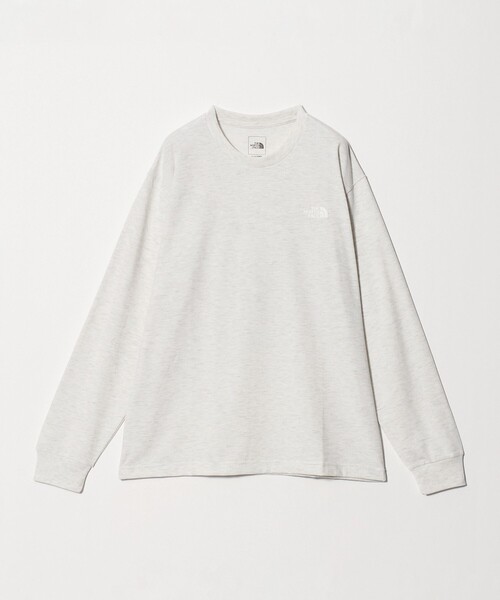 THE NORTH FACE(ザノースフェイス)の「<THE NORTH FACE>ロングスリーブ バックスクエア ロゴ ティー(Tシャツ/カットソー・メンズ・ブラック/ホワイト/ライトグレー・XXL/XL/L/M)」の5枚目の写真