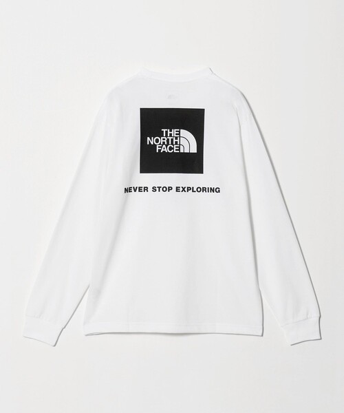 THE NORTH FACE(ザノースフェイス)の「<THE NORTH FACE>ロングスリーブ バックスクエア ロゴ ティー(Tシャツ/カットソー・メンズ・ブラック/ホワイト/ライトグレー・XXL/XL/L/M)」の20枚目の写真