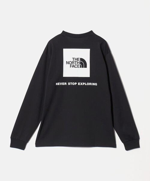 THE NORTH FACE(ザノースフェイス)の「<THE NORTH FACE>ロングスリーブ バックスクエア ロゴ ティー(Tシャツ/カットソー・メンズ・ブラック/ホワイト/ライトグレー・XXL/XL/L/M)」の12枚目の写真