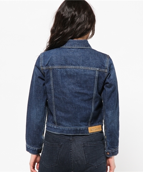 SLY（スライ）の「WILSON DENIM JK-A（デニムジャケット・レディース・ブルー・1/2）」の4枚目の写真