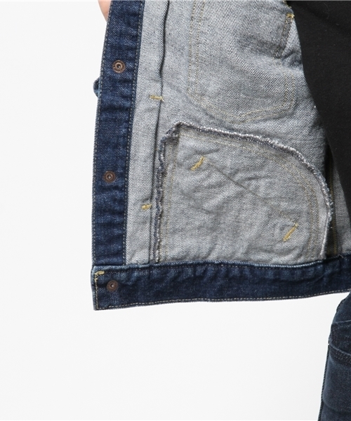 SLY（スライ）の「WILSON DENIM JK-A（デニムジャケット・レディース・ブルー・1/2）」の11枚目の写真