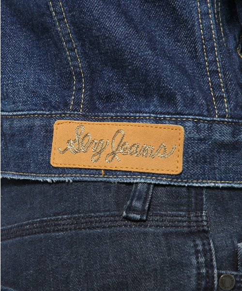 SLY（スライ）の「WILSON DENIM JK-A（デニムジャケット・レディース・ブルー・1/2）」の10枚目の写真