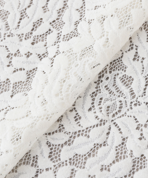 JOURNAL STANDARD(ジャーナルスタンダード)の「LACE APRON(スカート・レディース・ブラック/ホワイト×ホワイト・FREE)」の7枚目の写真