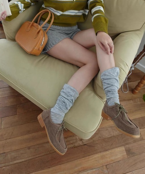Vipoa(ヴィポア)の「スリムリブニットショートパンツ(その他パンツ・レディース・ブラック/ネイビー/チャコールグレー/ホワイト/ライトグレー/ブラウン/レッド・FREE)」の21枚目の写真