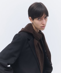 elegancese（エレガンセーゼ）の「【elegancese】Wool cashmere hoodie scarf（バンダナ/スカーフ）」