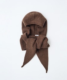 elegancese（エレガンセーゼ）の「【elegancese】Wool cashmere hoodie scarf（バンダナ/スカーフ）」