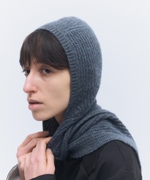elegancese（エレガンセーゼ）の「【elegancese】Wool cashmere hoodie scarf（バンダナ/スカーフ）」