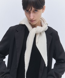 elegancese（エレガンセーゼ）の「【elegancese】Wool cashmere hoodie scarf（バンダナ/スカーフ）」