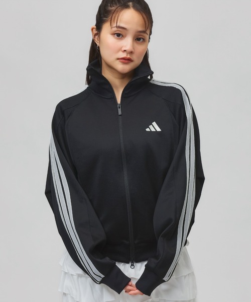 アディダス adidas スタジアム ピケ ルーズフィット トラックトップ