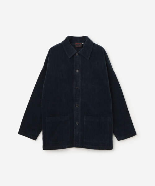 VETRA(ベトラ)の「VETRA | 〈別注〉コーデュロイ カバーオールジャケット WOMEN(カバーオール・レディース・レッド系その他/ネイビー/ブラウン系その他・38)」の3枚目の写真
