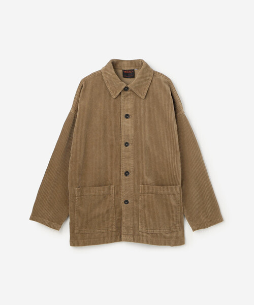 VETRA(ベトラ)の「VETRA | 〈別注〉コーデュロイ カバーオールジャケット WOMEN(カバーオール・レディース・レッド系その他/ネイビー/ブラウン系その他・38)」の5枚目の写真