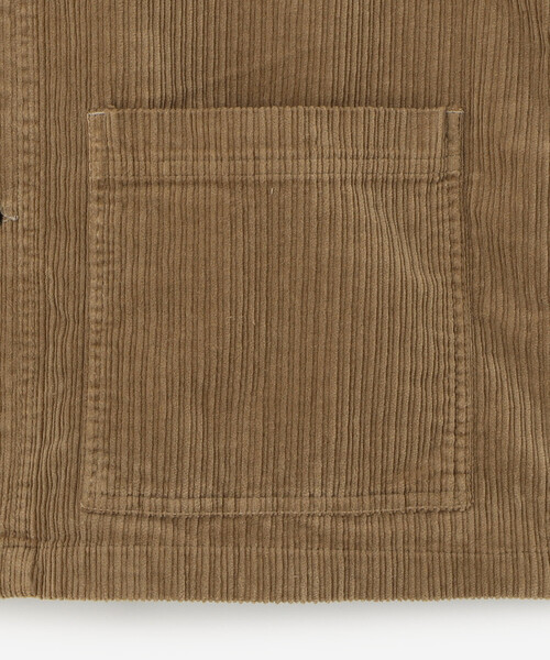 VETRA(ベトラ)の「VETRA | 〈別注〉コーデュロイ カバーオールジャケット WOMEN(カバーオール・レディース・レッド系その他/ネイビー/ブラウン系その他・38)」の11枚目の写真