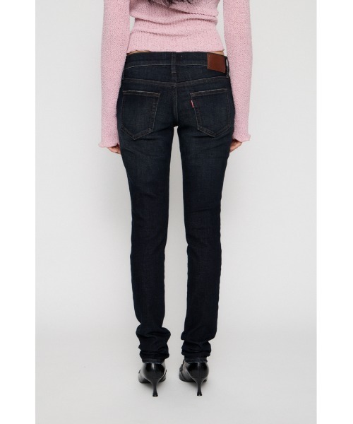 LAGUA GEM(ラグアジェム)の「ORCUS LOW WAIST スキニー(デニムパンツ・レディース・ブルー/ブラック・22inch/23inch/24inch/25inch/26inch)」の3枚目の写真