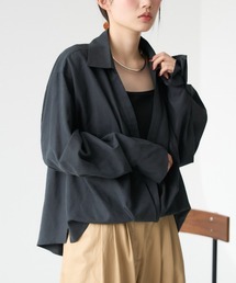 インナー付き レイヤード シャツ