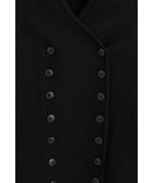 COS(コス)の「ボイルドウール ユニフォームジャケット(その他アウター・レディース・ブラック・M/L/XS/S)」の9枚目の写真