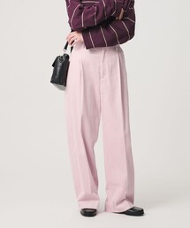 コットン コーデュロイ ストレート パンツ ウォッシャブル