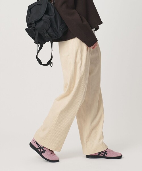 BEAUTY&YOUTH UNITED ARROWS(ビューティーアンドユースユナイテッドアローズ)の「コットン コーデュロイ ストレート パンツ ウォッシャブル(その他パンツ・レディース・ネイビー/オフホワイト/ピンク・XS/M/S)」の7枚目の写真