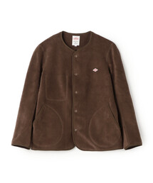 Men's Fleece Collarless Jacket