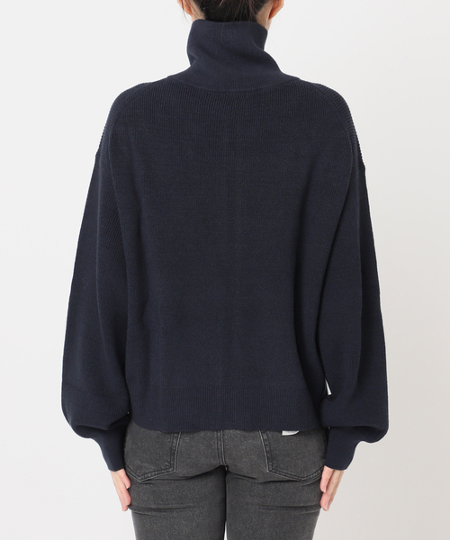 JOURNAL STANDARD relume(ジャーナルスタンダード レリューム)の「《WEB限定追加》ダブルジップニットカーディガン(カーディガン/ボレロ・レディース・チャコールグレー/ネイビー・FREE)」の6枚目の写真